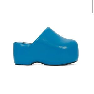Platform bubble clog in blue-blue